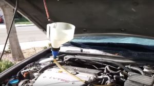 Acura TSX: How to Change Manual Transmission Fluid