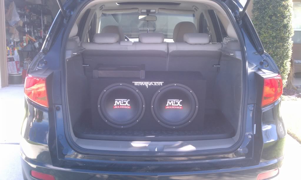 2017 acura mdx subwoofer upgrade