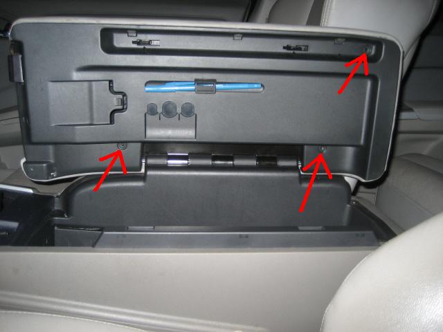 2008 acura rdx center console deals cover