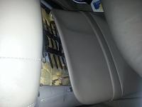 2000 ACURA TL AUTOMATIC SEAT BACK COVER LEATHER POCKET FRONT REAR Repair-20140825_193154.jpg