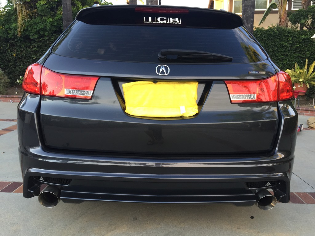 Rear Diffuser Tsx Wagon Acurazine Acura Enthusiast Community