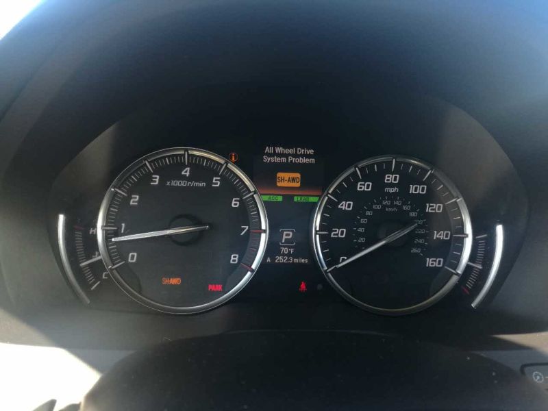 Sh Awd Light on Acura Mdx How to Fix  