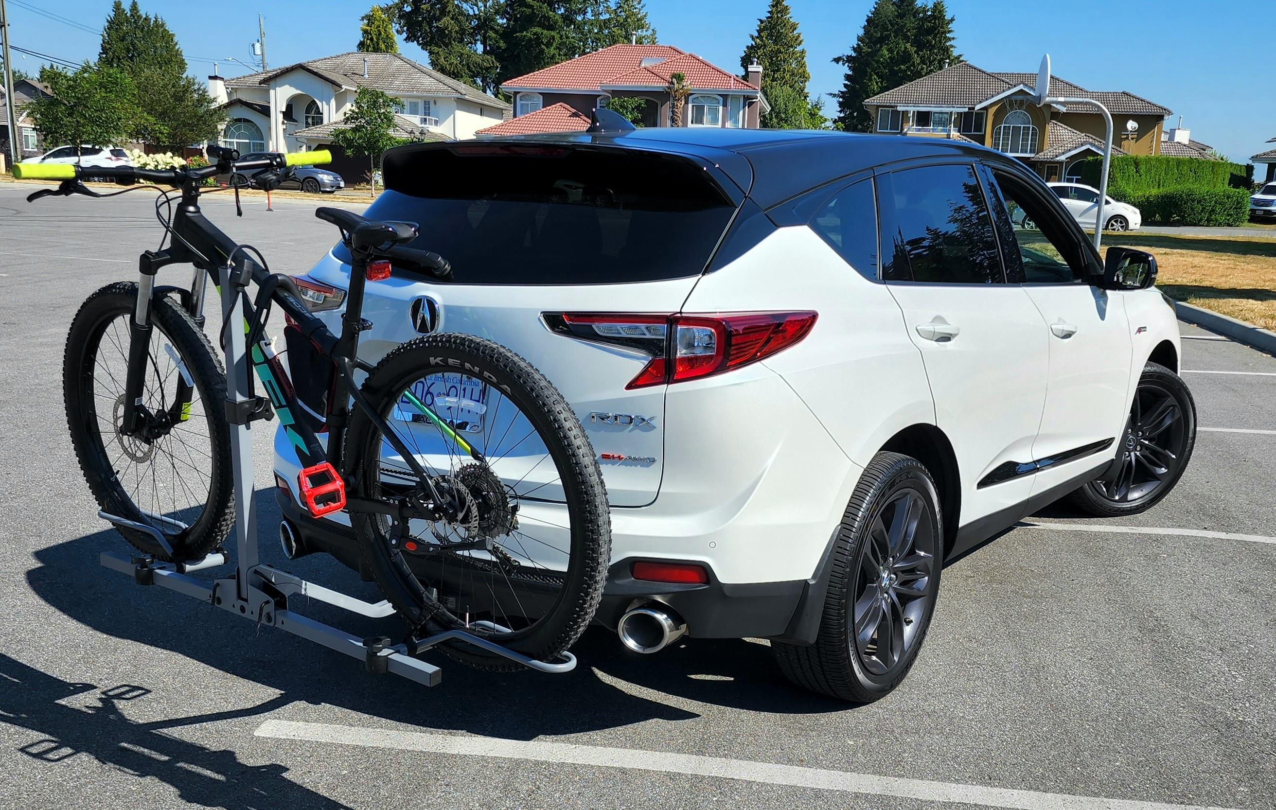 Acura rdx hitch bike rack new arrivals