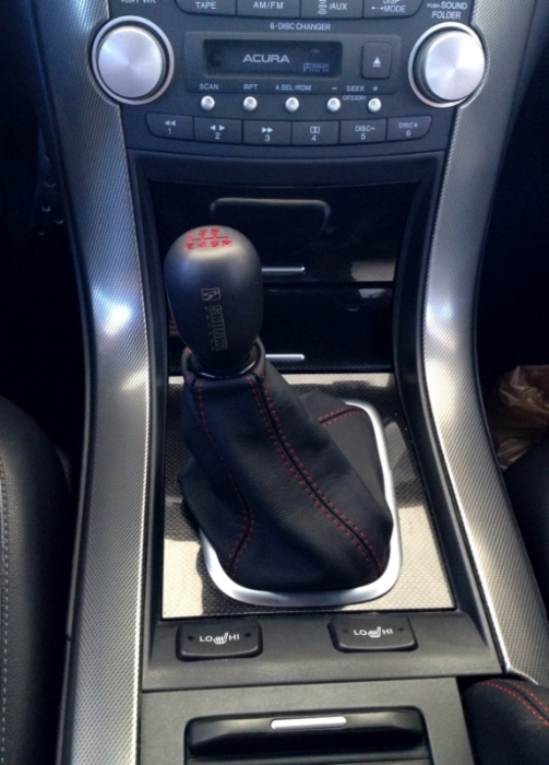 Acura tl store manual shift knob