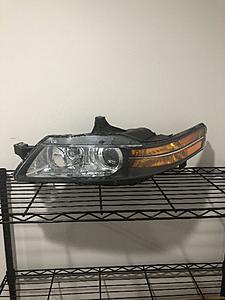 2005 Acura TL, new life for old car, slow build-headlight.jpg