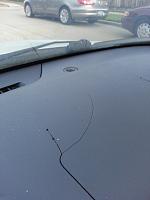 Cracked dashboard in '04 TL-20130822_065926.jpg