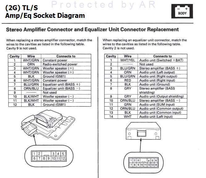 Tl  2003 Amp Wire Diagram - Acurazine