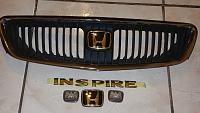 Golden JDM Inspire Trunk Emblems / Golden JDM Saber Grille 99-01/ HOA Badges-20160121_234437.jpg