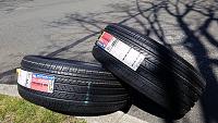 2 Brand New Michelin HX MXM4 tires (245/45/18)-20160414_112450.jpg