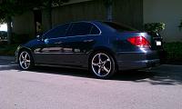 Forgestar flowform 19x8.5 5X120 wheels and OEM Suspension-sideview.jpg